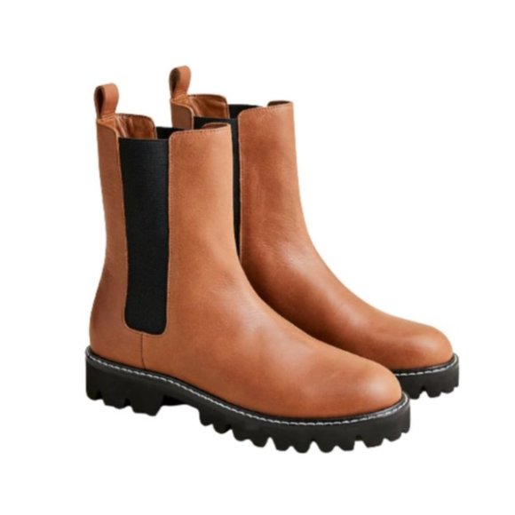 NEW JCrew Gwen Chelsea Boots Booties Womens 6 7.5 8 8.5 9 9.5 10.5 11 Brown - Picture 10 of 10